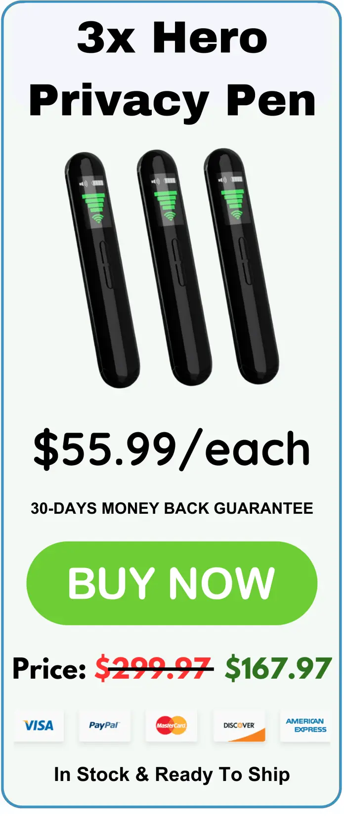 saleHero Privacy Pen